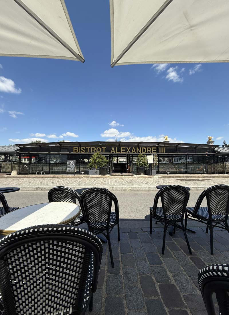 Péniche Bistrot Alexandre III